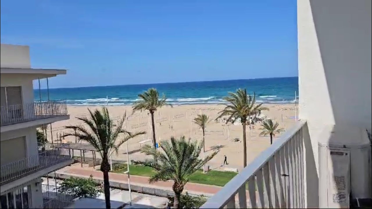 Visitando Apartamento Playa de Gandia (Primeira Linha) / Preço MAYO 2024