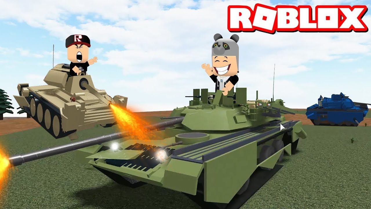Sadece Tank Sürüyoruz! Araba Kapışması - Panda ile Roblox Car Crushers 2