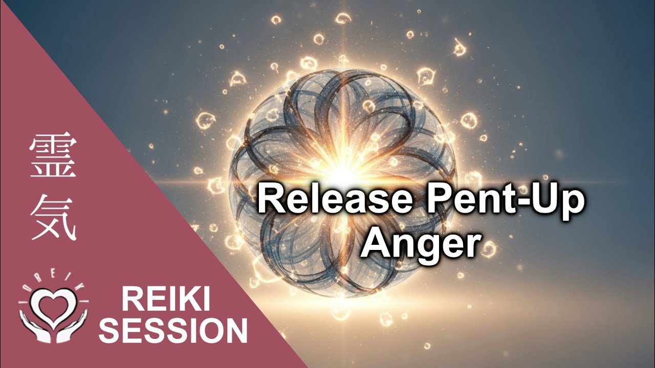 Reiki Anger Release [Calm Stress & Relax Fast 8 Min]