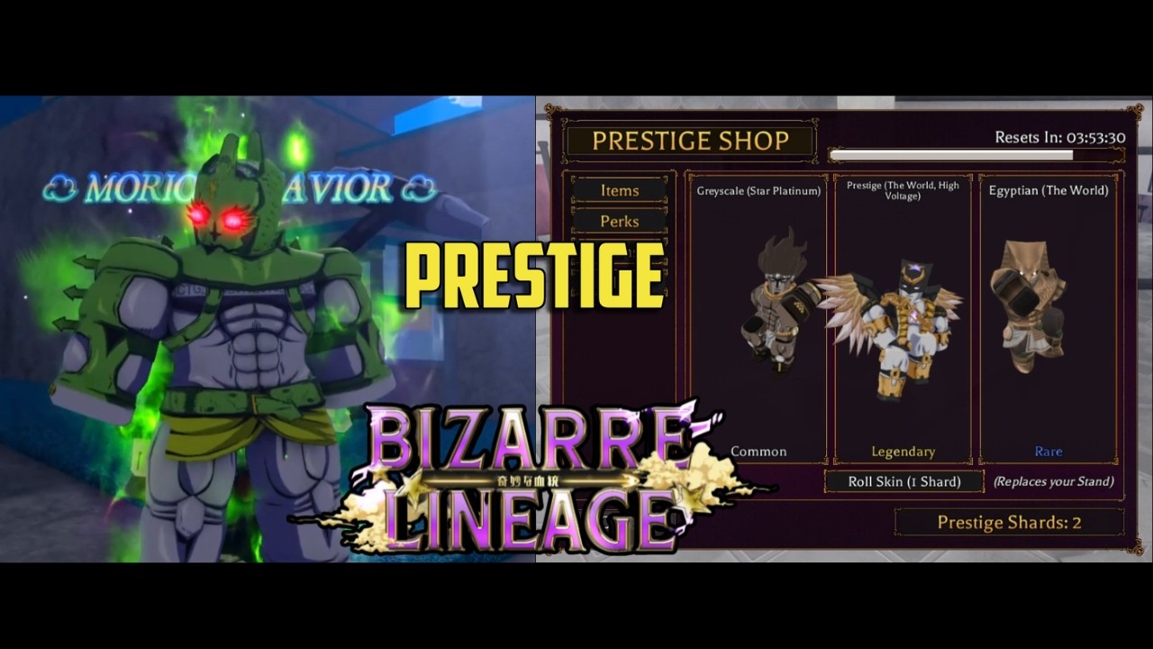 How To Prestige | (Bizarre Lineage)