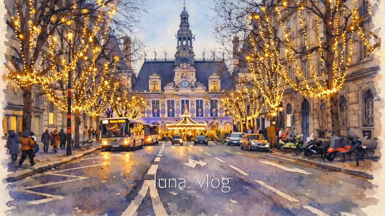 Dezembro em Paris | Um passeio simples entre livrarias e mercados de Natal