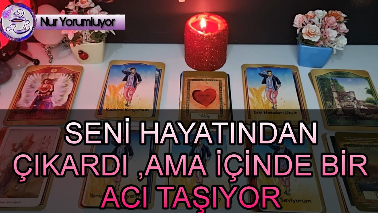 SENİ HAYATINDAN ÇIKARDI ❗❗ AMA İÇİNDE BİR ACI TAŞIYOR ❗❗#tarotfalı #keşfet