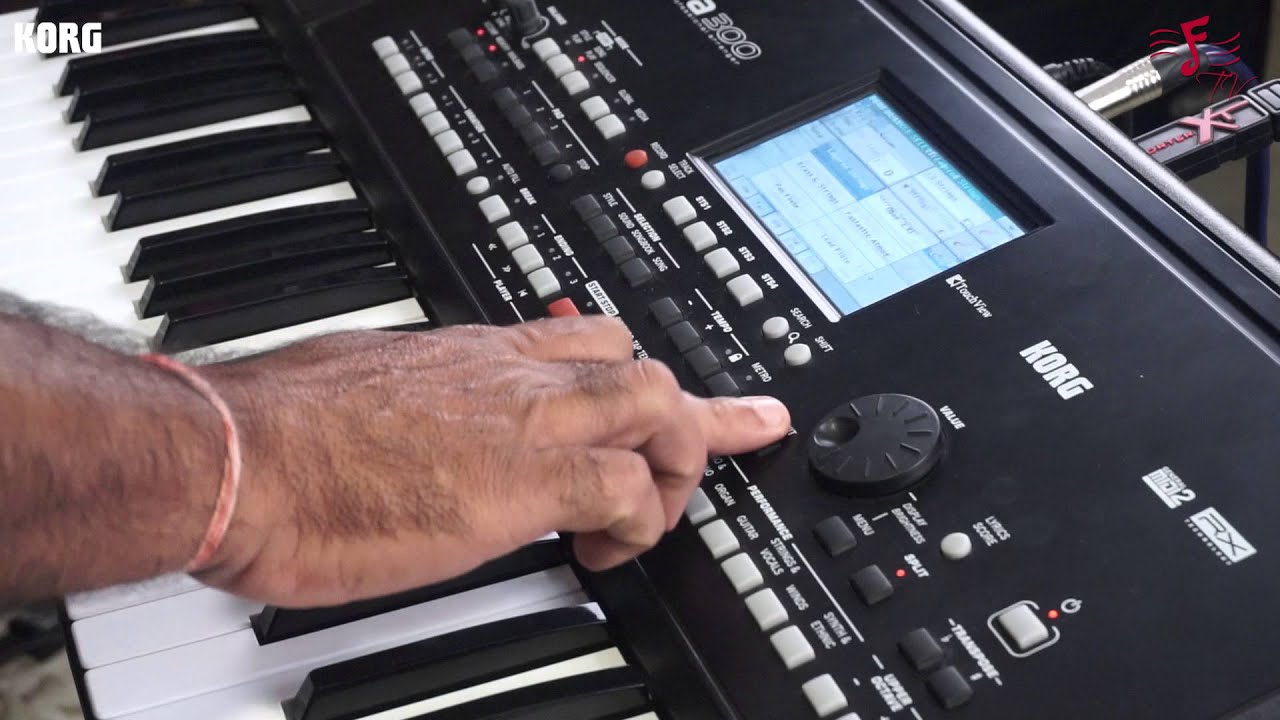 KORG - PA 300  MP3 Player Feature