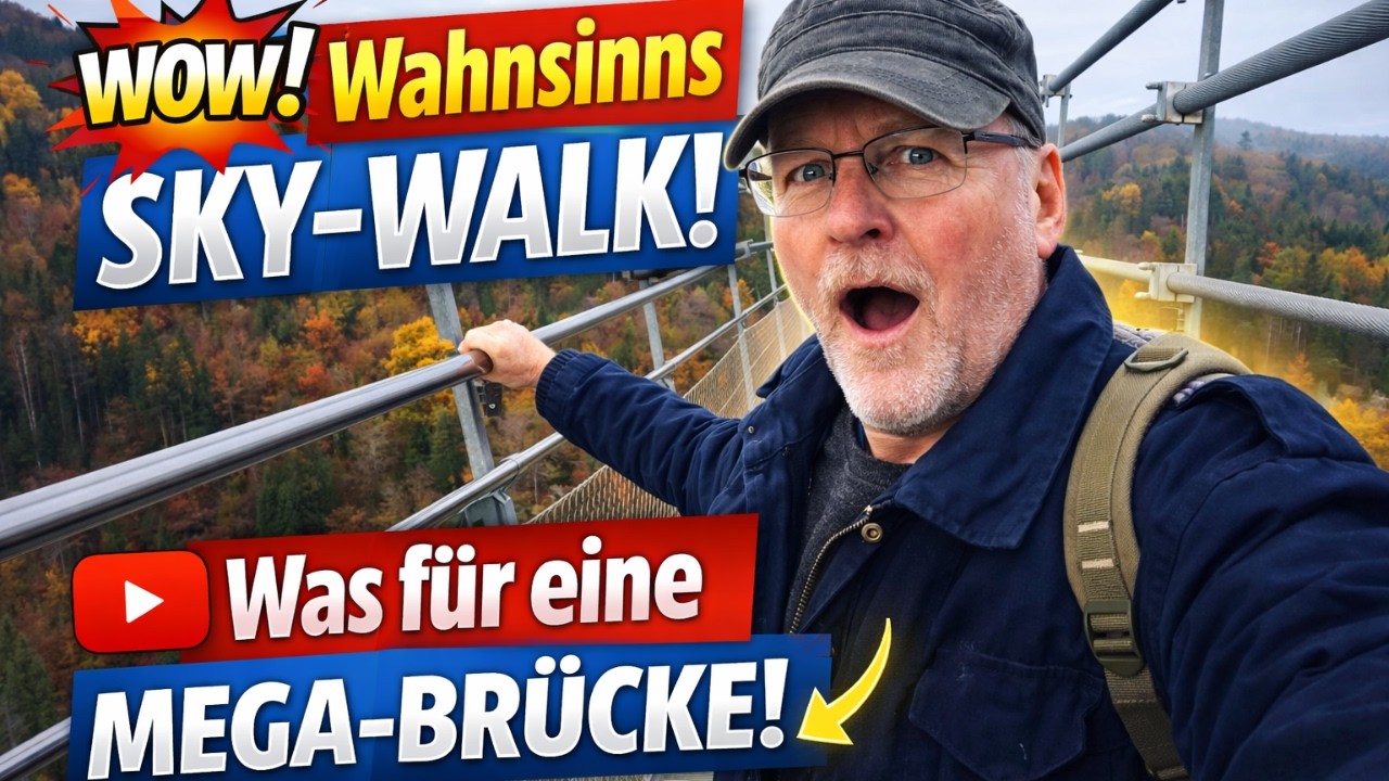 „Skywalk Willingen: 665 Meter Nervenkitzel in 100 Metern Höhe! – Mein persönliches Abenteuer“
