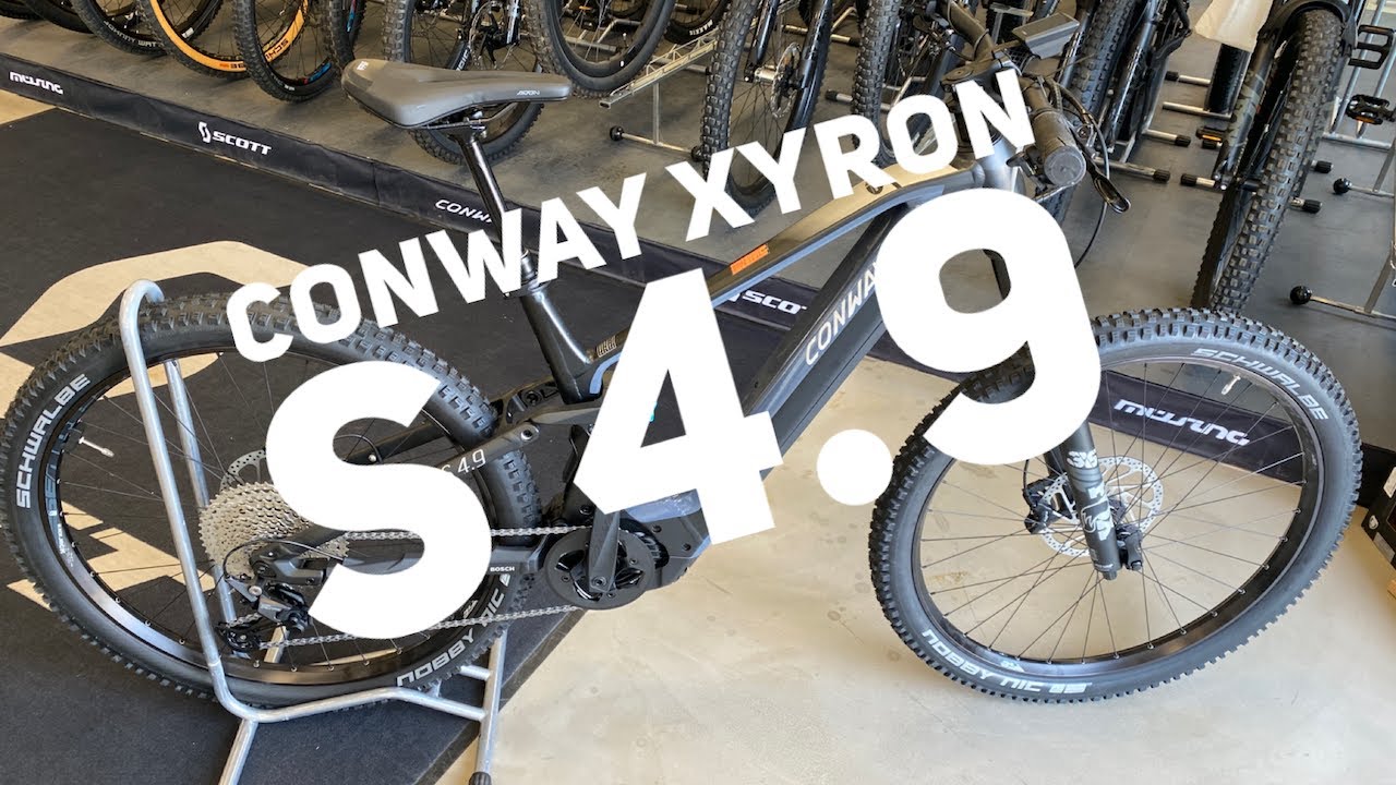 Conway Xyron S 4.9. Das "günstige" Einsteiger-Fully mit dem Smarten Bosch System.
