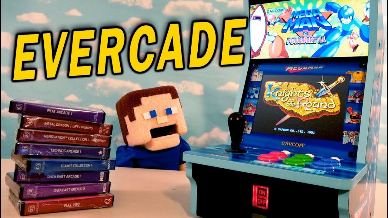 EVERCADE Arcade Retro Video Game Library - MEGA MAN Cabinet