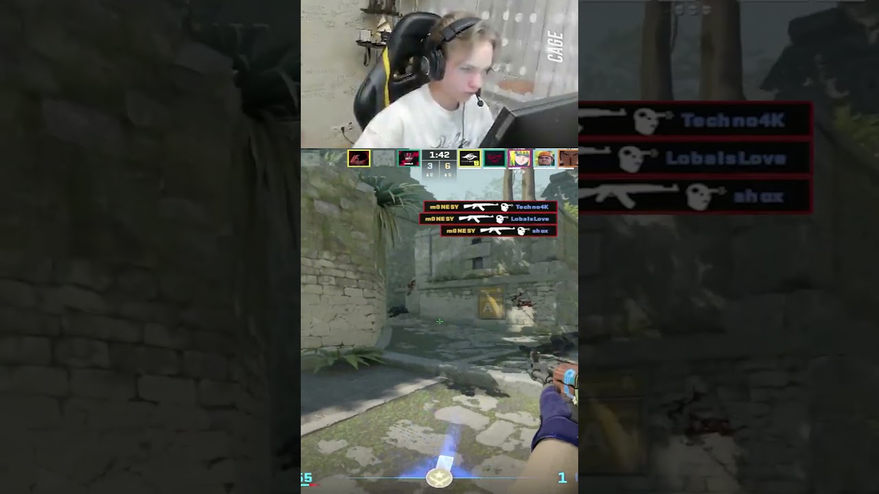 Fast 3k from m0NESY! 🔥 #m0nesy #cs2 #twitchclips
