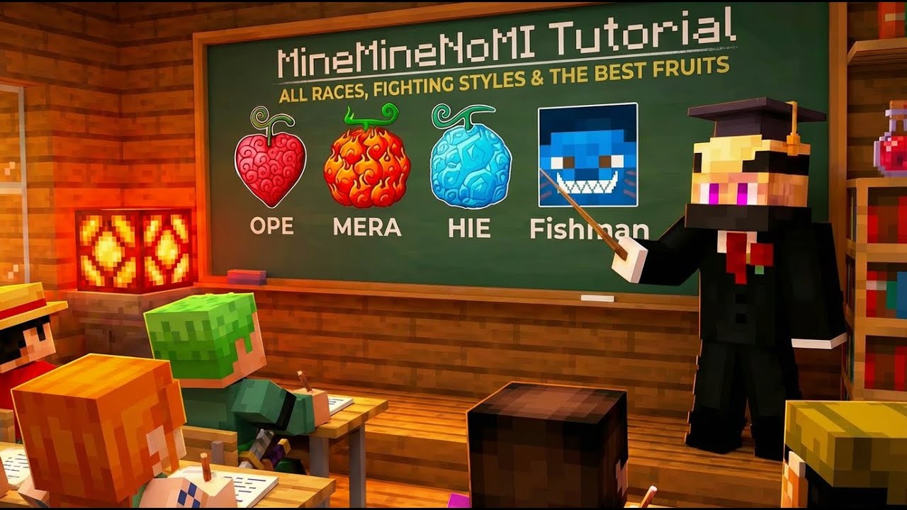 How To Play One Piece In Minecraft! [MineMineNoMi]