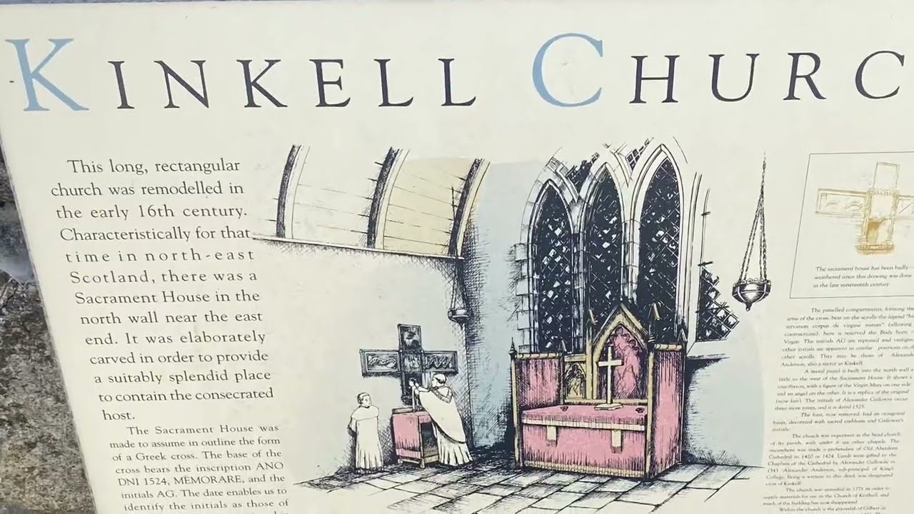 Kinkell Church (ruins), Aberdeenshire, nr Inverurie,  Scotland
