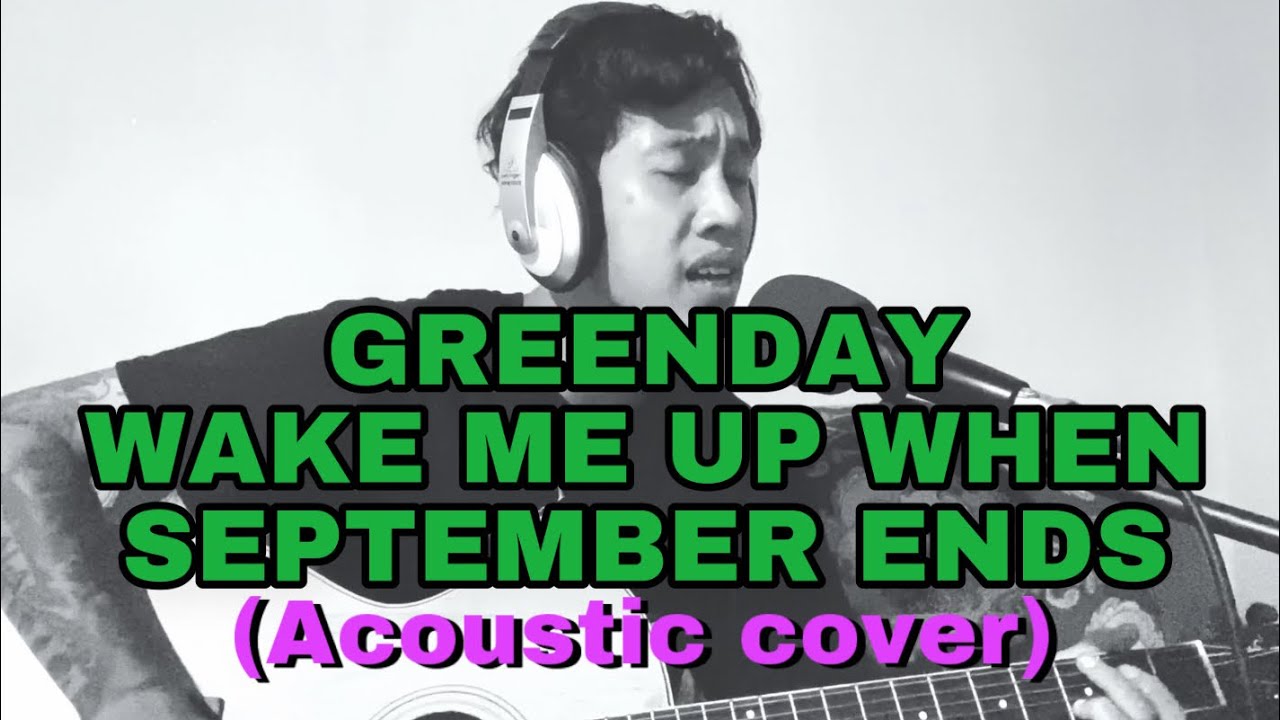 GREENDAY _ wake me up when september ends COVER GUITAR ACOUSTIC || by rizallala
