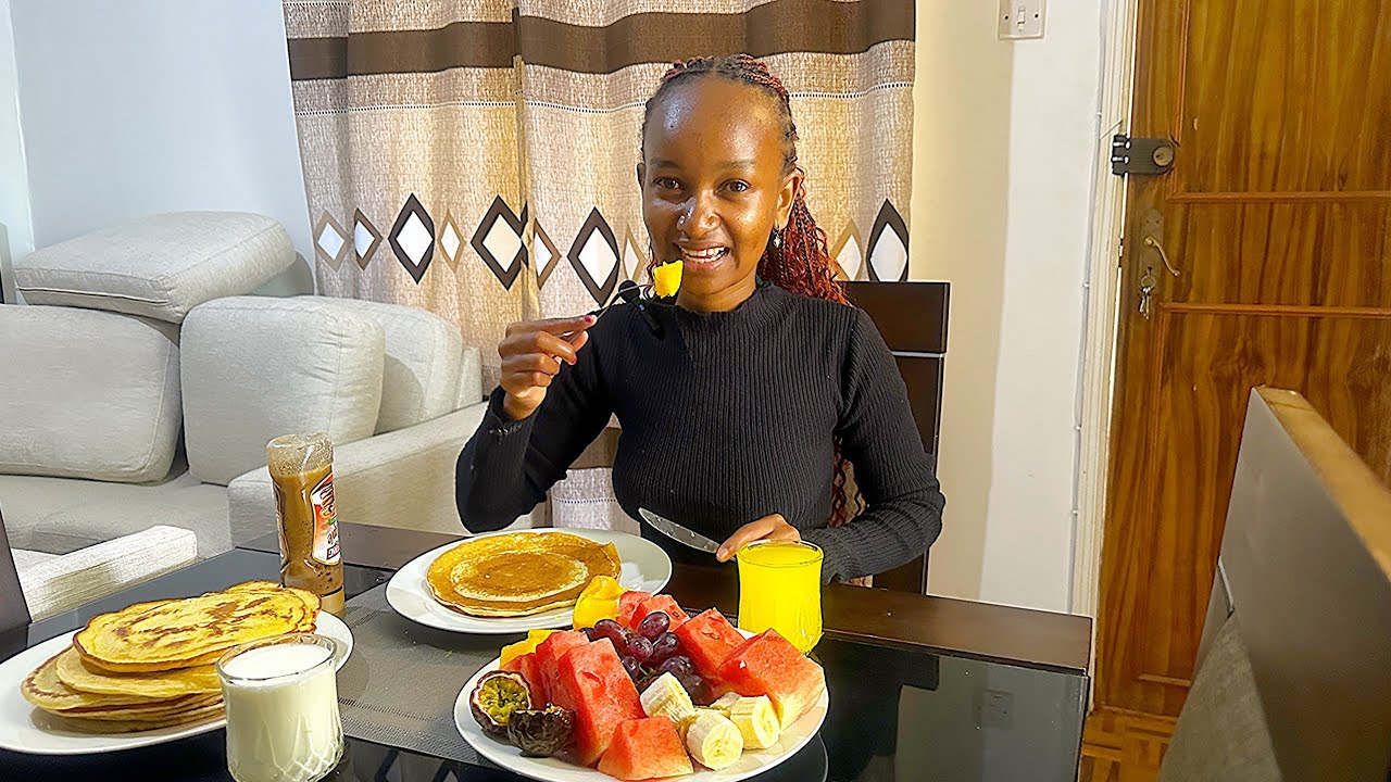 WANJIKU WAINAINA HOW TO MAKE FLUFFY PANCAKES | PREPARE BREAKFAST WITH ME 🤍