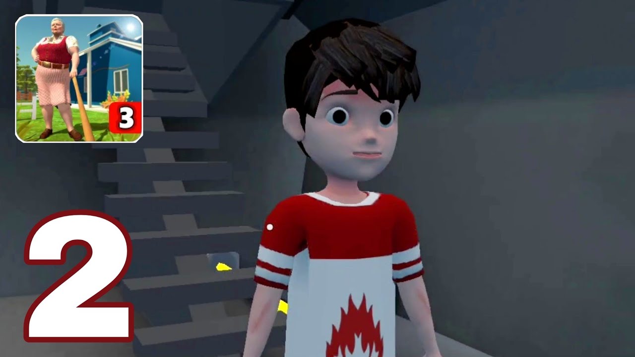 Bad Granny Chapter 3 Gameplay Act 2 (Android)