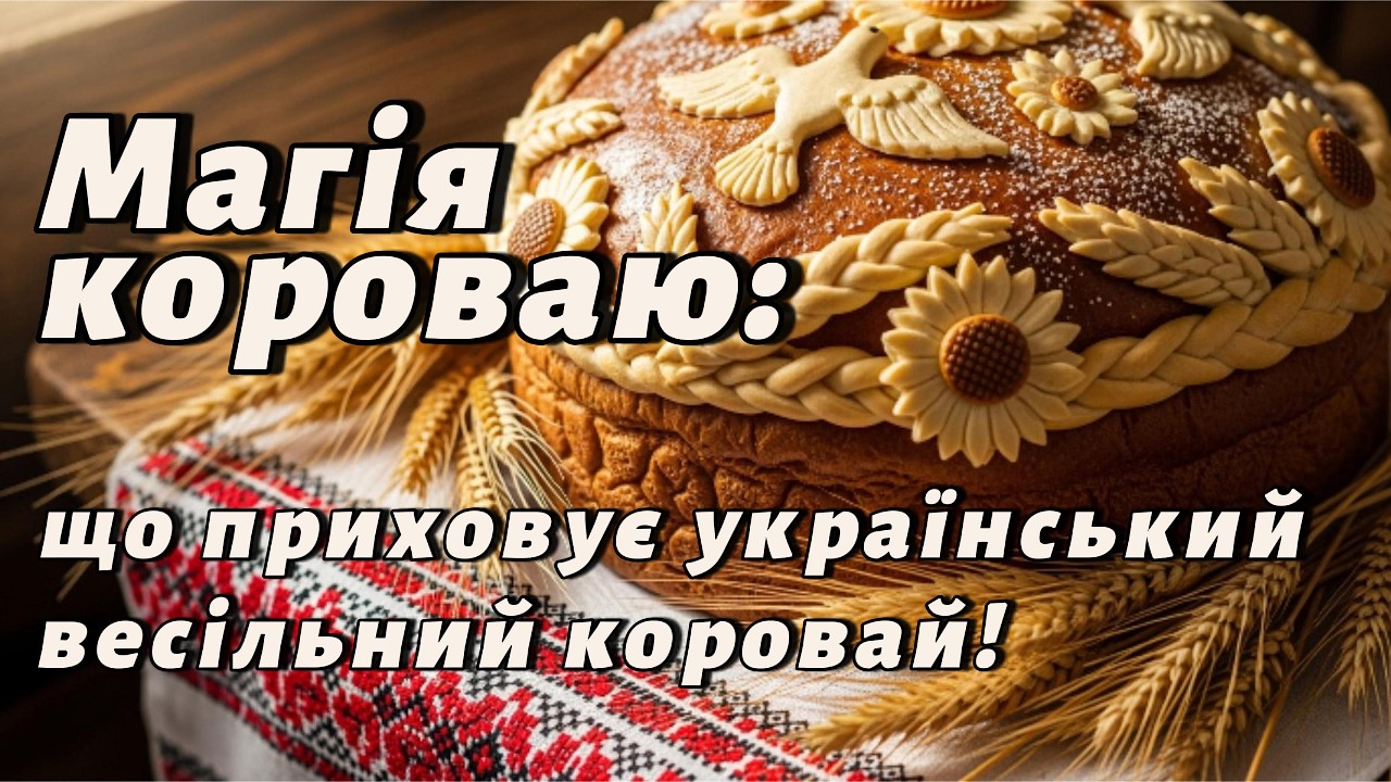 Секрети українського короваю. Цей обряд приносить щастя молодятам! Історія української кухні