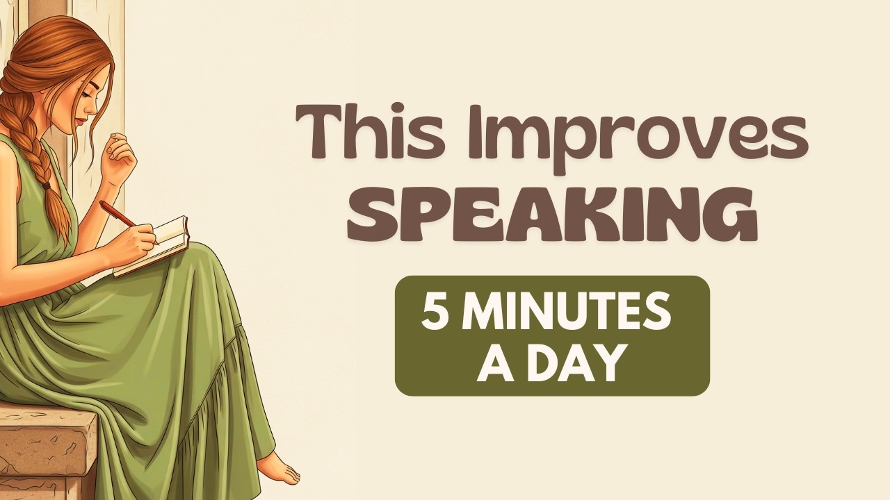 This Improves Speaking Fast | 5 Minutes a Day to Speak English Fluently