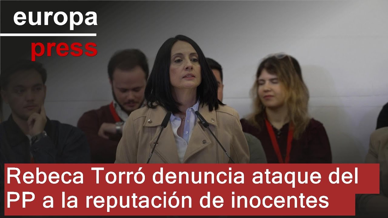 Rebeca Torró acusa al PP de querer 