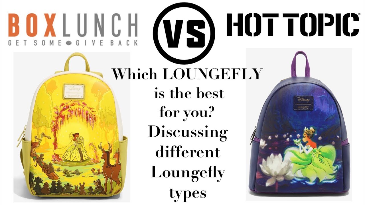 HOT TOPIC LOUNGEFLY VS BOXLUNCH LOUNGEFLY | Which LOUNGEFLY is best for you