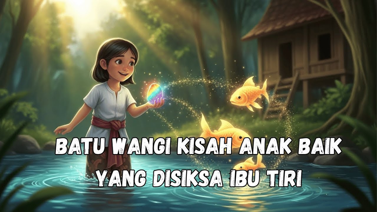 “Batu Wangi Kisah Anak Baik yang Disiksa Ibu Tiri || DongengRakyatku