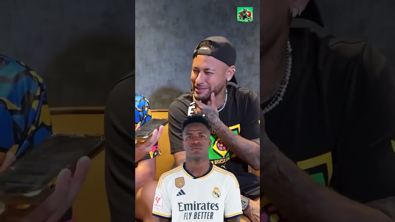 Neymar sobre quem &eacute; o jogador mais feio do mundo!!! #neymar #neymarjr #gonze