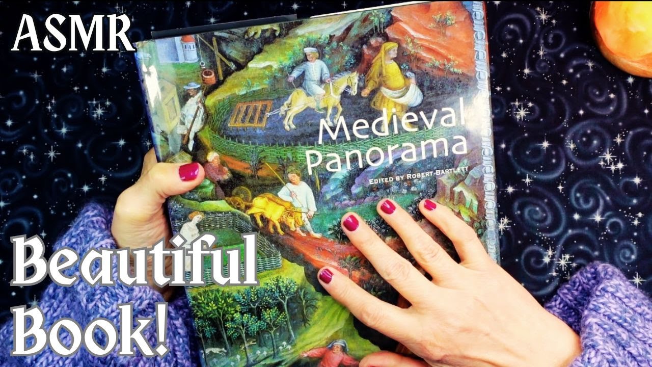 ASMR | Beautifully Illustrated Medieval Panorama in a Whisper! One of My Favourite Books!