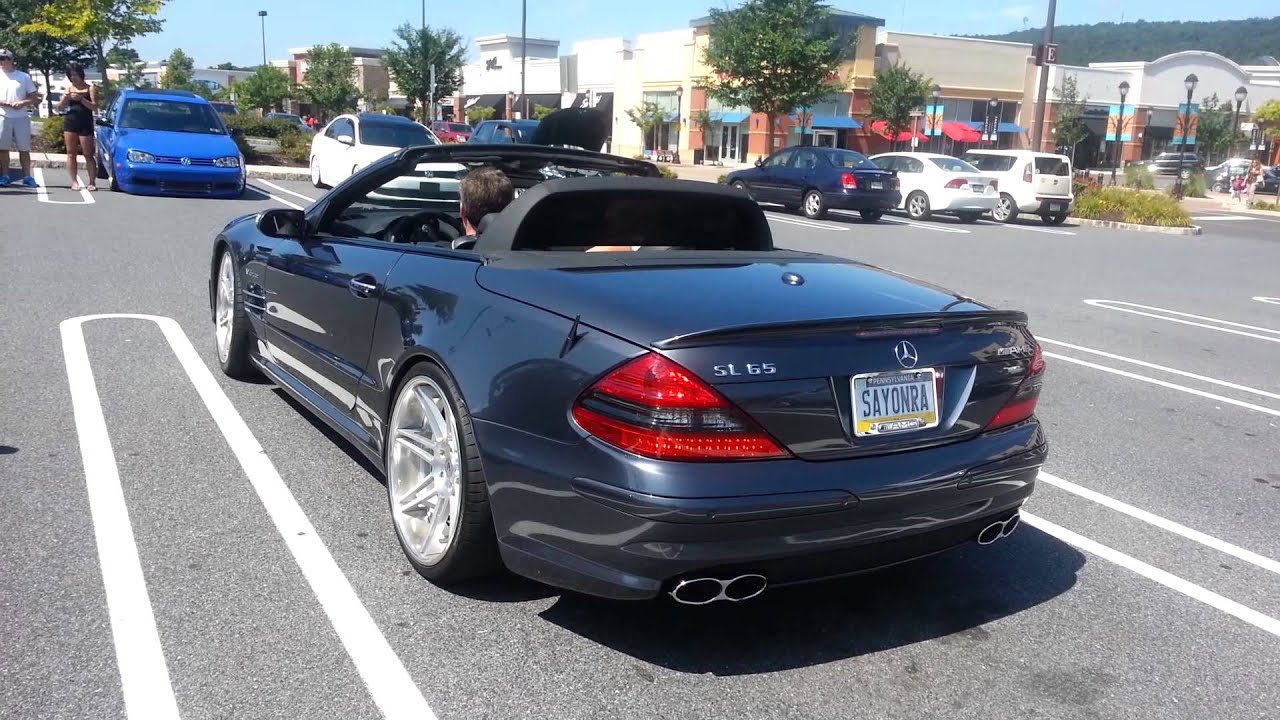 Mercedes Benz SL65 AMG Idle & Drive off