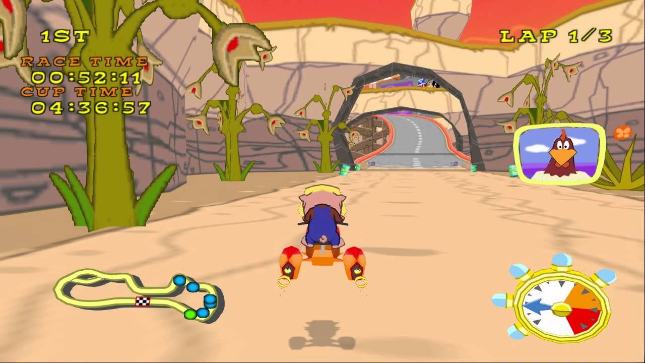 Looney Tunes: Space Race (PS2) walkthrough - Looney Dish