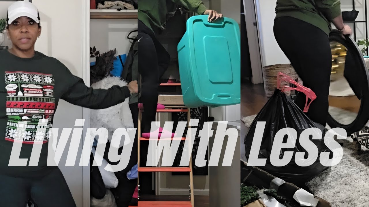 Episode 2: Deep Declutter — Attic, Closet & Living Room || Living with less