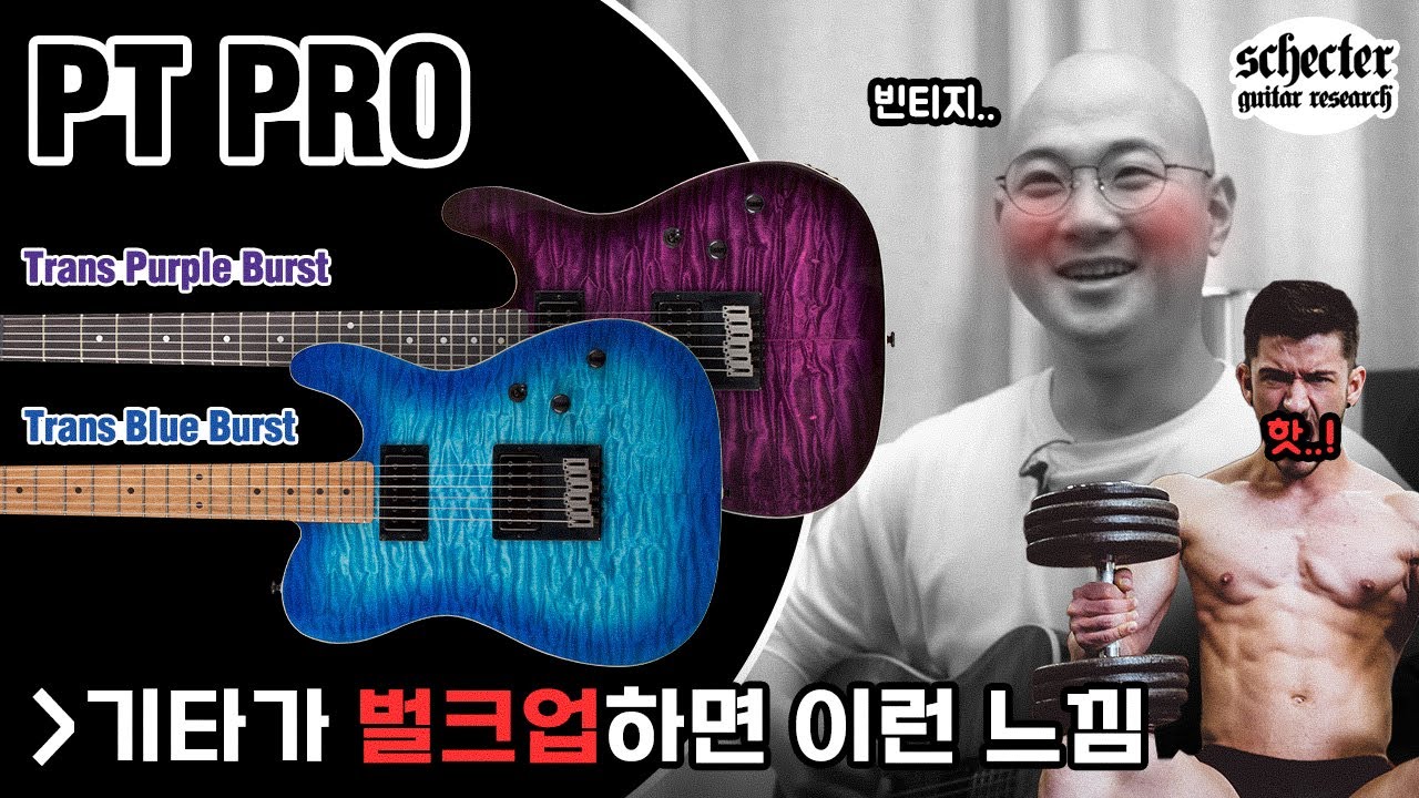 🎸 기타월드에서 BEST Rock Guitar 로 선정된 바로 그 기타  | Schecter PT PRO REVIEW by MUCL