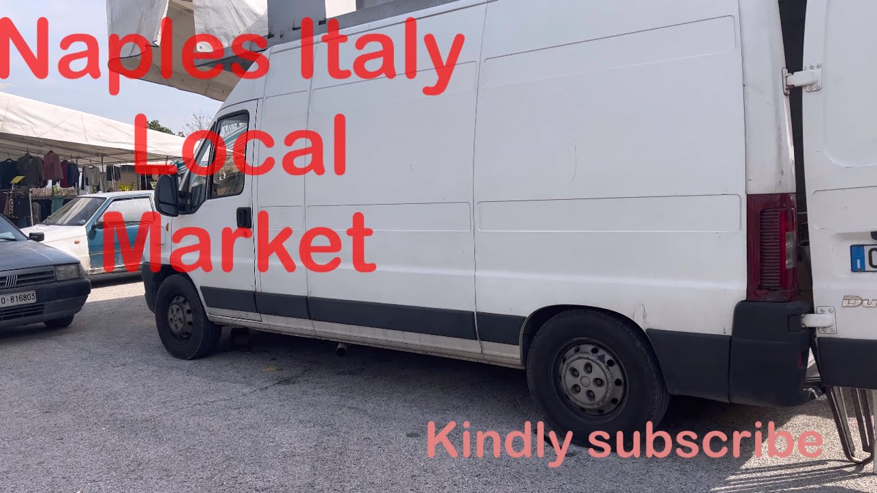 GRICIGNANO MARKET TOUR NAPLES, ITALY . March 2022
