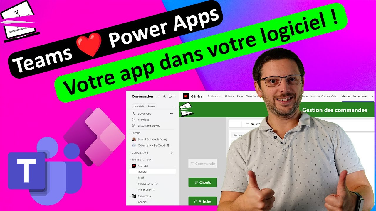 Intègre ta Power Apps dans Teams en 3 minutes chrono ! 🚀