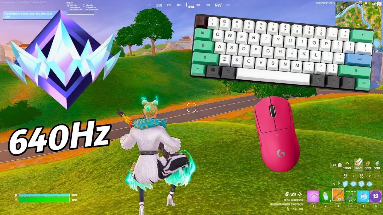 Fortnite Unreal Ranked Reload HIGH ELIMS! | Keyboard & Mouse Gameplay | 120 FPS