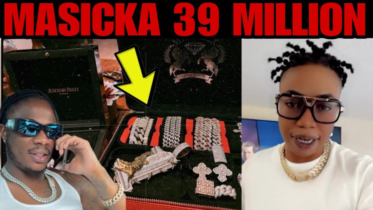 О боже!! Masicka SHAME H@TERS с ювелирными изделиями на 39 миллионов долларов/Prettii DON EXP0SE ...