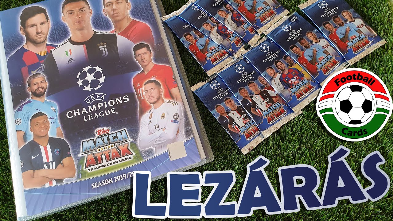 Topps Match Attax UEFA Bajnokok Ligája 19/20 | Lezárás
