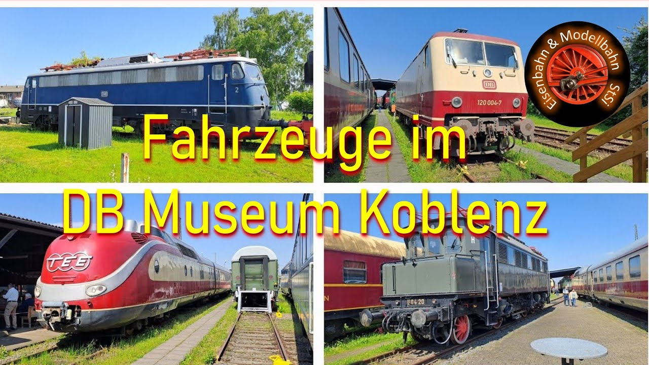 Fahrzeuge im DB Museum Koblenz