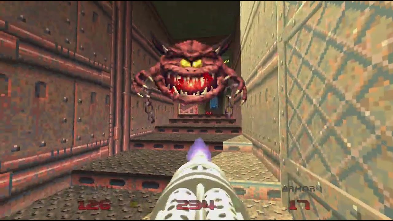 DOOM 64 (2020) Gameplay - Level 5: Tech Center