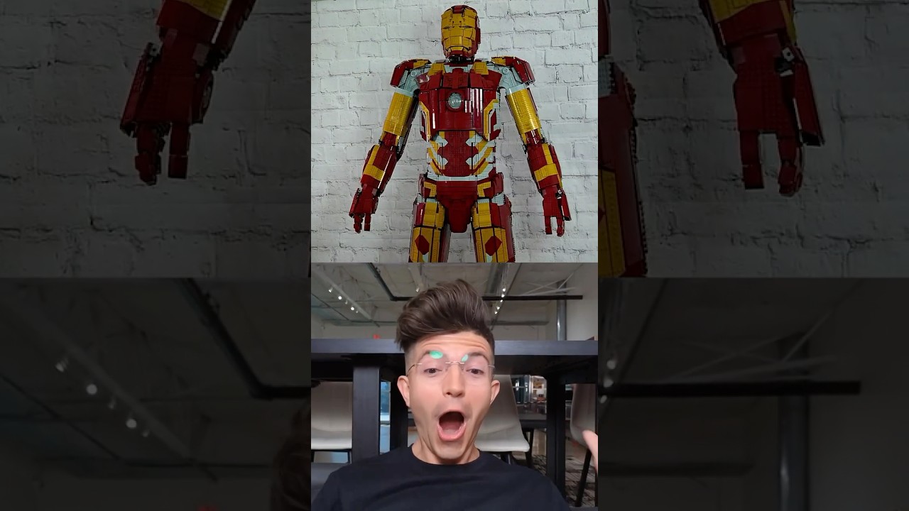 IRON MAN MEGA BUILD CHALLENGE 🤩