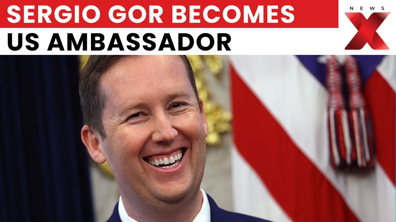 Sergio Gor to Assume Charge as US Ambassador to India from January 12