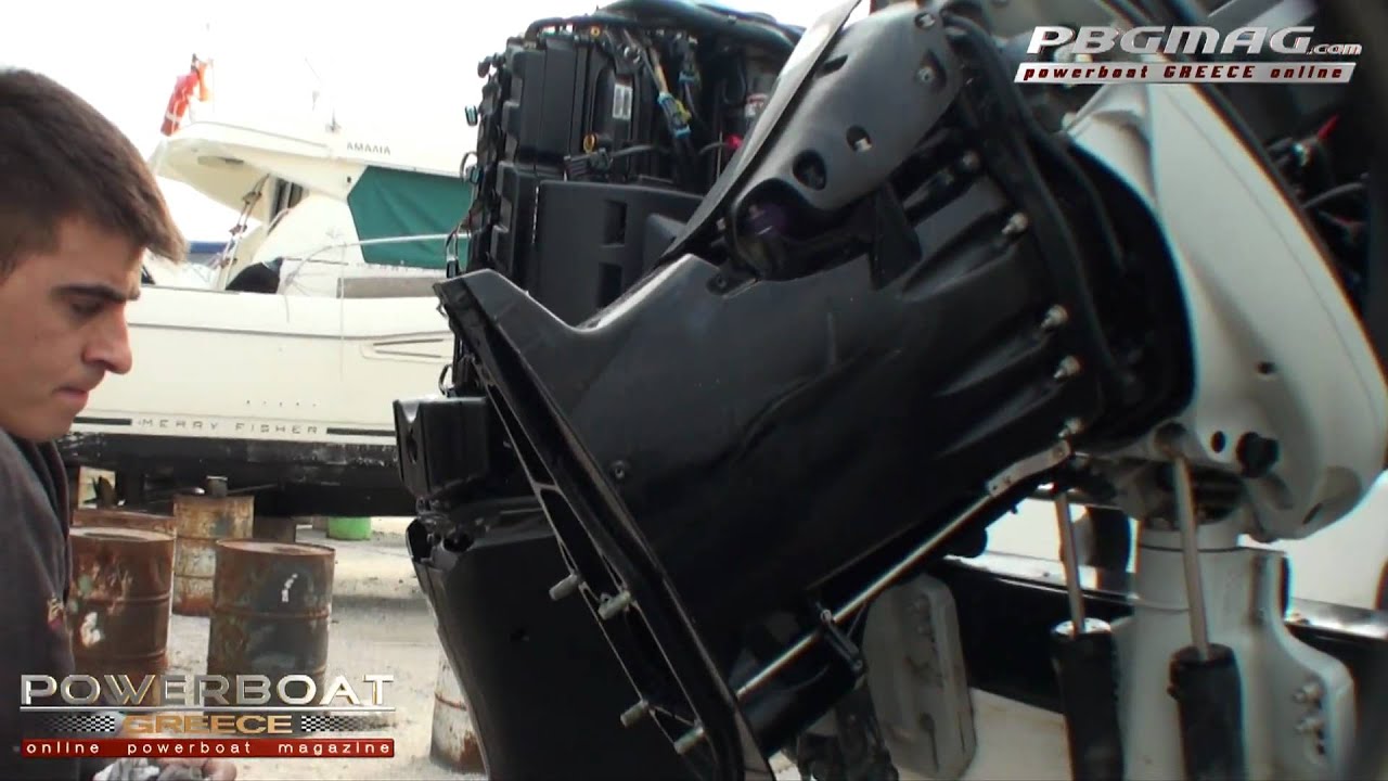 Maintenance service on  2*275 VERADOS.FOUNTAIN 33 SPORT FISH CRUISER.