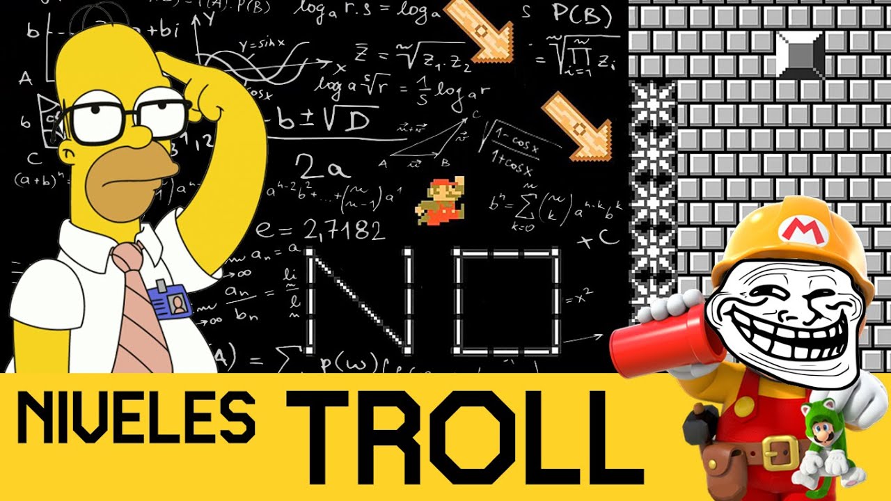ESTRATEGIAS ANTI TROLLEOS ¿FUNCIONARÁN? 😰 - NIVELES TROLL #12  | Super Mario Maker 2 - ZetaSSJ