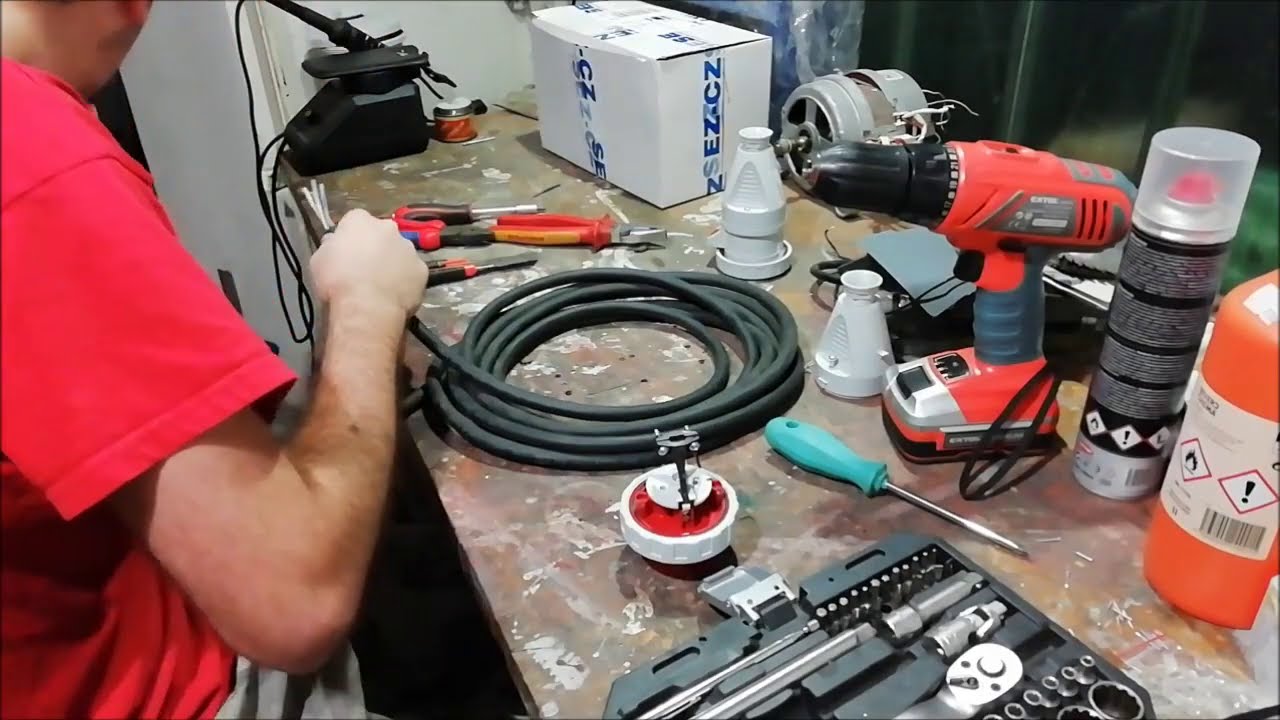 dílnaVLOG č 7 Výroba prodlužovačky 400V 16A a poodhalení projektu