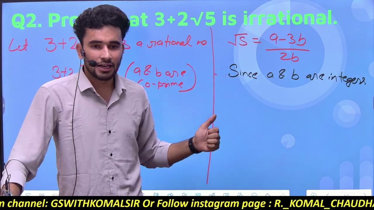PART - 1 | Class - 10 Ex - 1.2, Q1 to Q3 Real Numbers || New NCERT || CBSE || Green Board