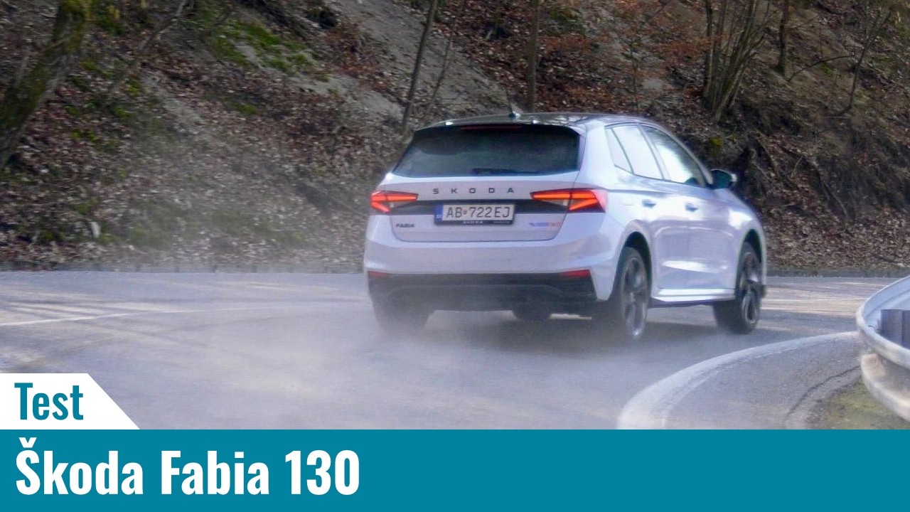Škoda Fabia 130 1.5 TSI Evo2 SK Test 2026: Najrýchlejšia Fabia rada vrtí zadkom