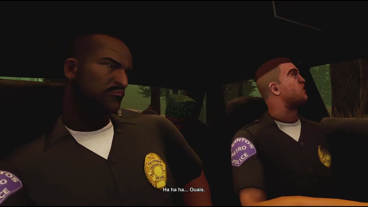 Grand Theft Auto: San Andreas the green sabre