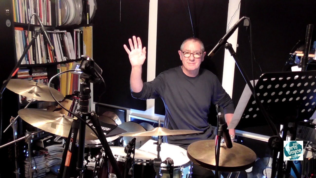 #CJD Chris Joyce Drums .  Your very first drum lesson.