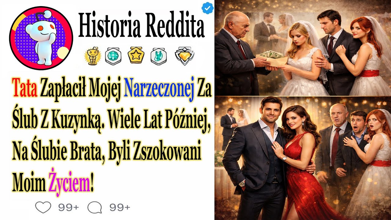 Tata Zapłacił Mojej Narzeczonej Za Ślub Z Kuzynką. Wiele Lat Później, Na Ślubie Brata, Byli ....