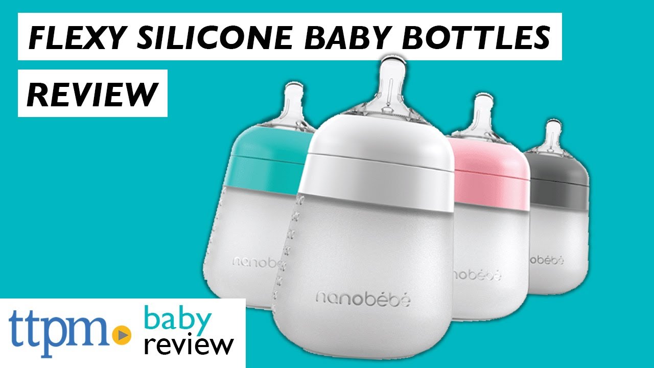 Flexy Silicone Baby Bottle from nanobebe | Review | Perfect for Baby Feeding Newborns to Toddlers