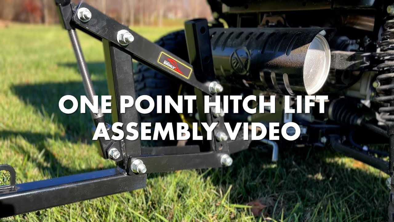 Assembly Video: Brinly One-Point Lift — Models: OPL-BH/OPL-BH-A