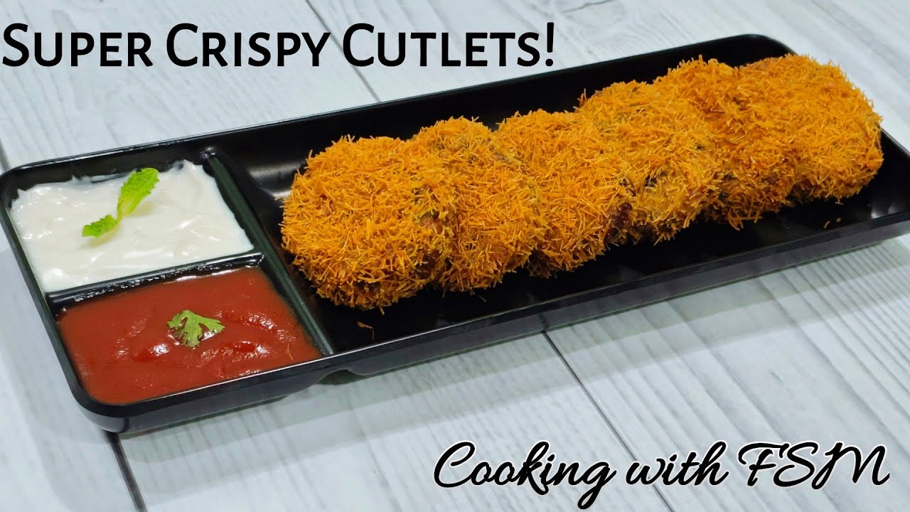 Russian Cutlet Recipe🔥| Chicken Kabab Recipe | Russian Kabab Recipe |शादी वाले कटलेट @CookingwithFSM