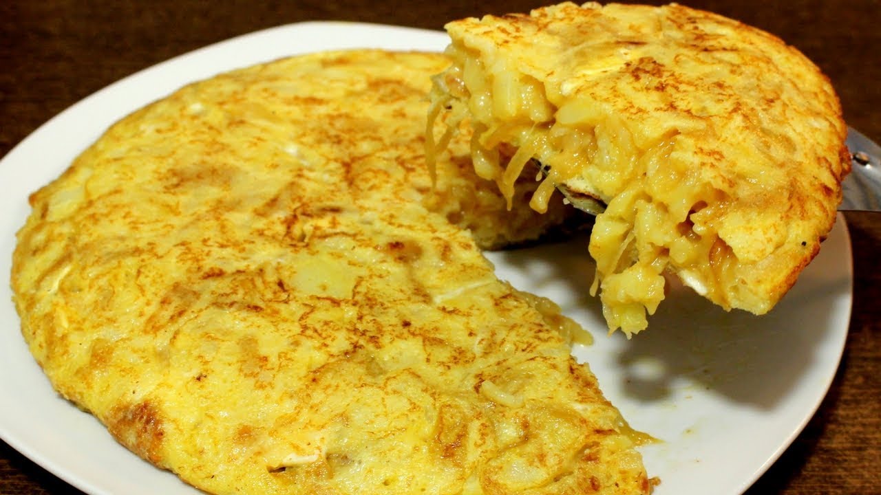 La receta de tortilla de patata mas rica y facil del mundo ¡Disfrutala!