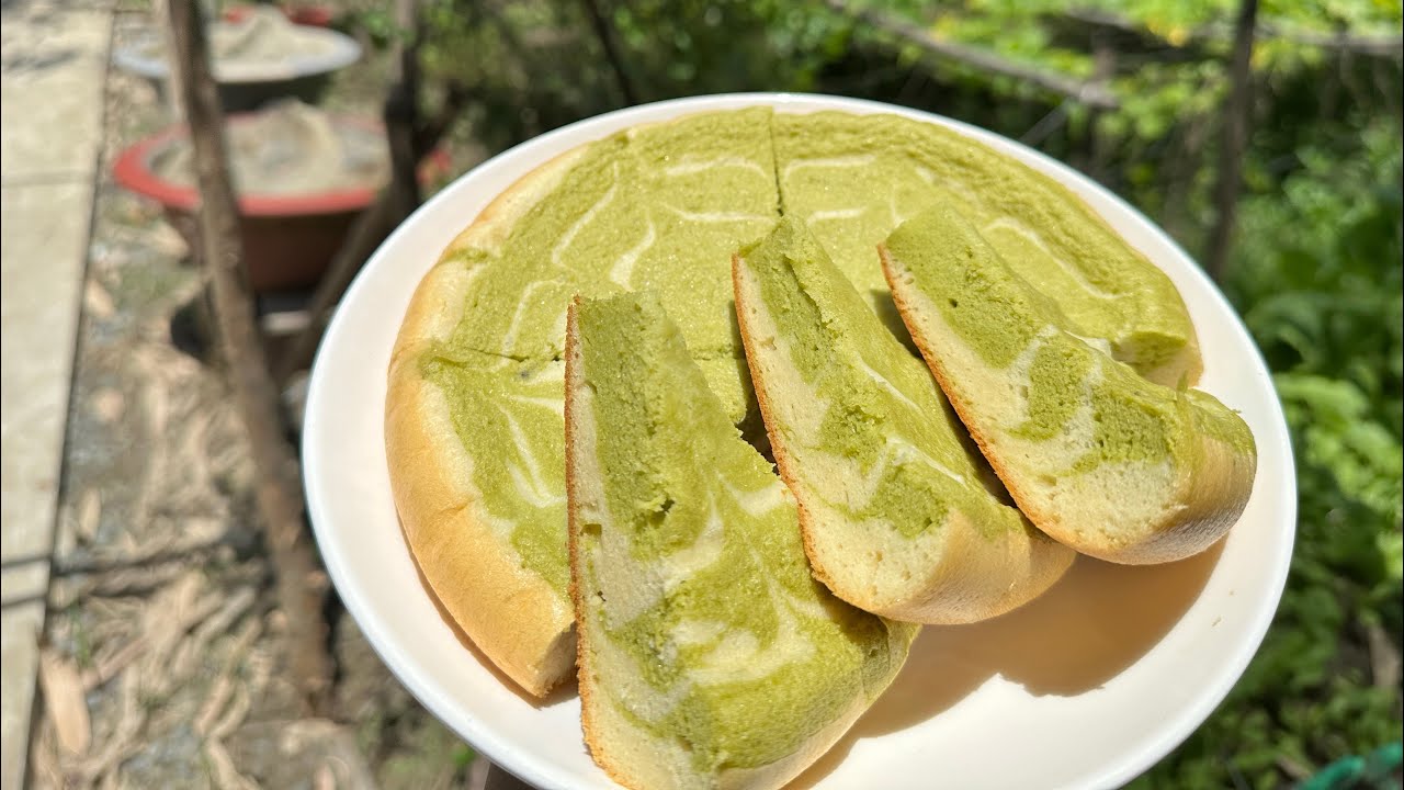 KO CẦN LÒ NƯỚNG HAY MÁY ĐÁNH TRỨNG cũng có thể làm bánh bông lan