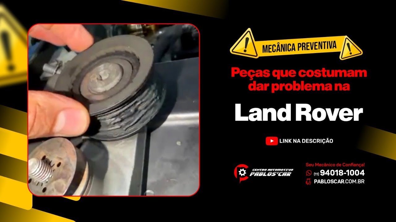 Preventiva – Defeitos Crônicos Land Rover ⚠️